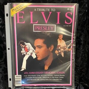 ELVIS : Photoplay Presents “A Tribute To Elvis Presley” 1981